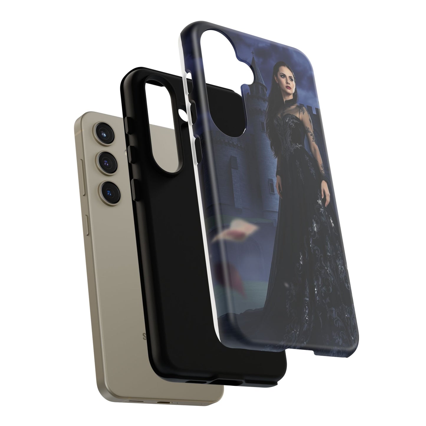 Samsung Gothic Moonlight Phone Case — Dark Castle Witch Design