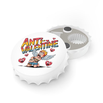 Anti-Valentine Bottle Opener – Funny Cupid Reject Gift for Singles
