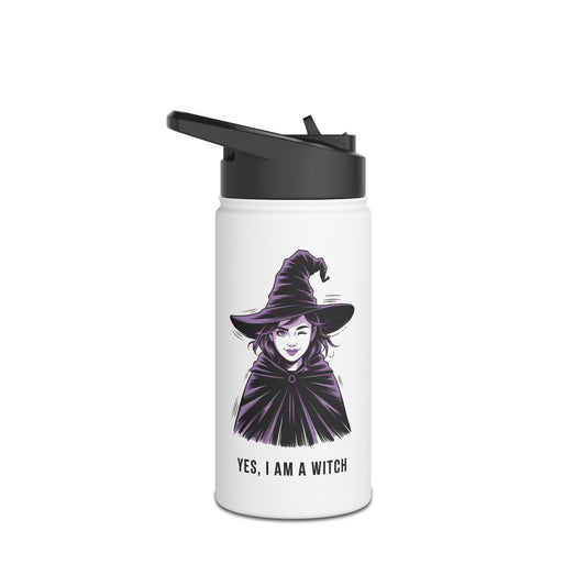 Stylish Stainless Steel Water Bottle | Eco-Friendly Drinkware, Travel Hydration, Perfect Gift for Witch Lovers, Outdoor Adventures, [...]