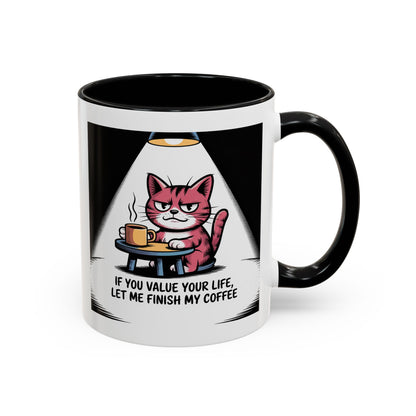Cat Lover's Accent Coffee Mug - Funny Cat Design, Unique Gift for Coffee Enthusiasts, Cute Home Decor, Perfect for Birthdays and Any [...]