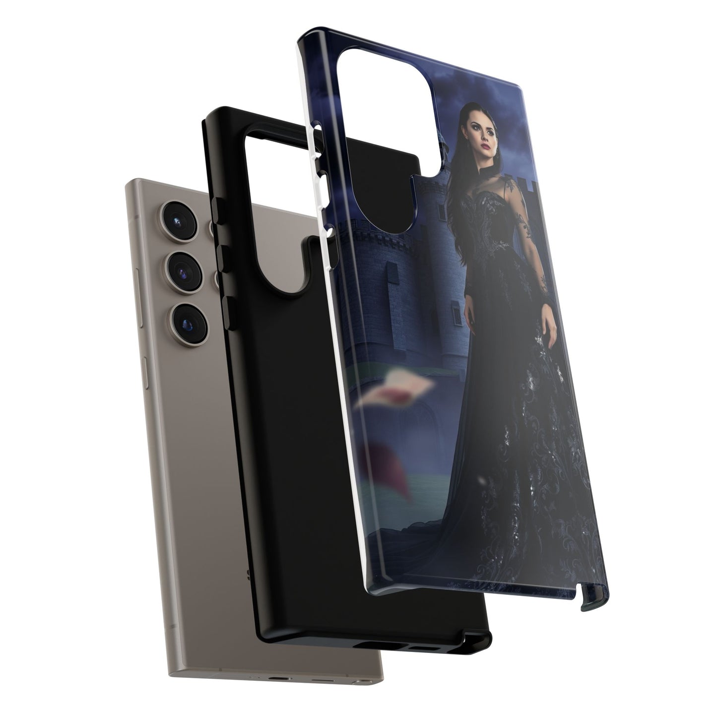 Samsung Gothic Moonlight Phone Case — Dark Castle Witch Design