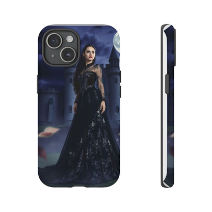 iPhone Gothic Moonlit Castle Phone Case — Elegant Dark Fantasy Protective Cover