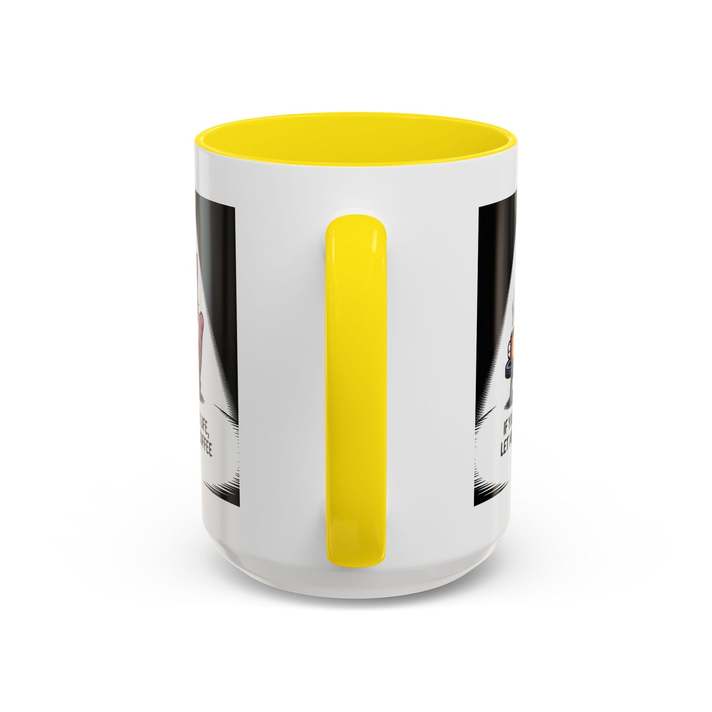 Coffee Cat Mug — "If You Value Your Life, Let Me Finish My Coffee" Accent Coffee Mug