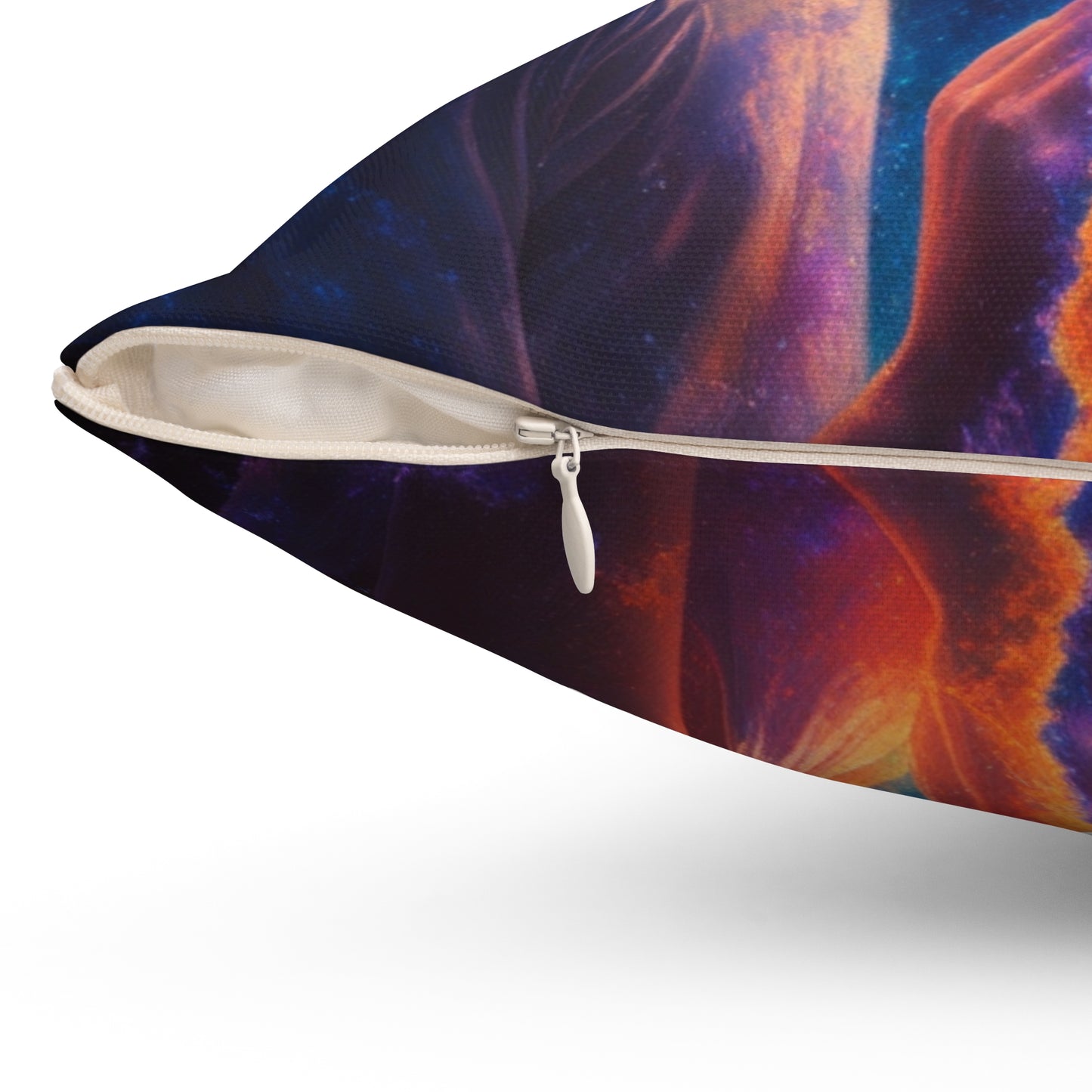 Square Pillow — Mystic Sun & Moon Lovers Decorative Cushion