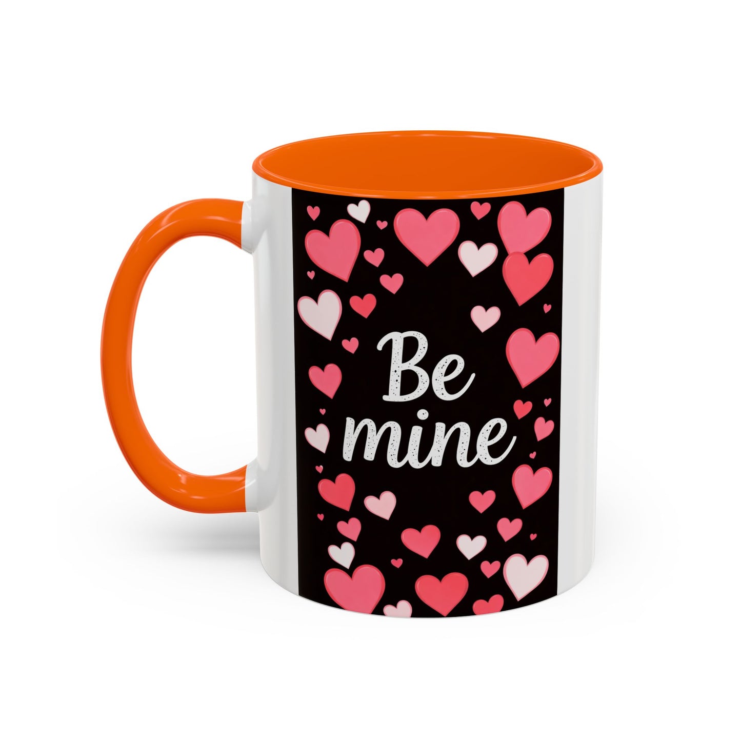 Valentine "Be Mine" Accent Coffee Mug