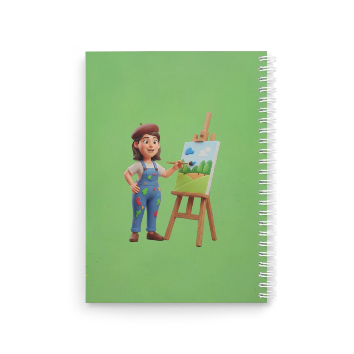 2026 Artist Planner Spiral Notebook — Colorful Artist’s Weekly & Monthly Planner for Painters