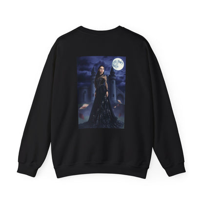 Gothic Moonlit Witch Crewneck Sweatshirt