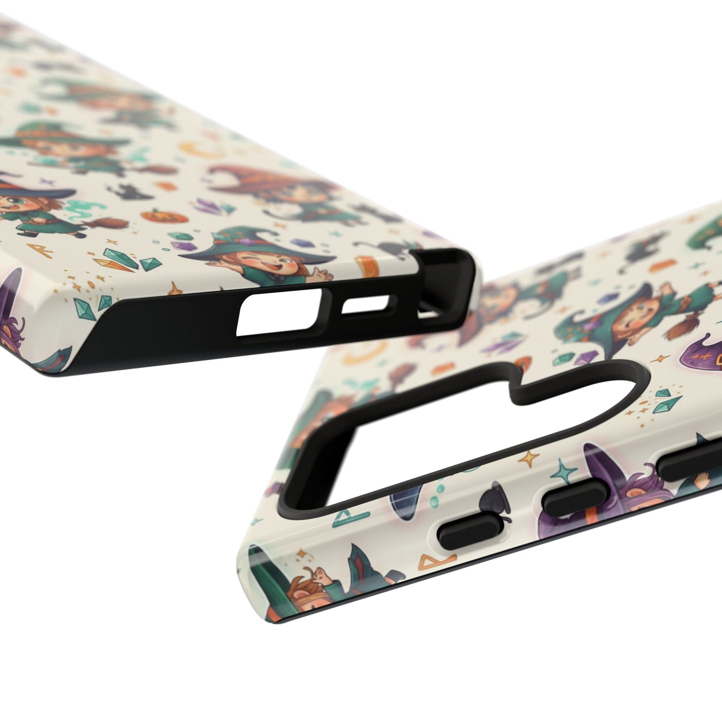 Samsung Handyhülle mit Hexenmotiv für Kinder – Niedliche Halloween-iPhone-Hülle