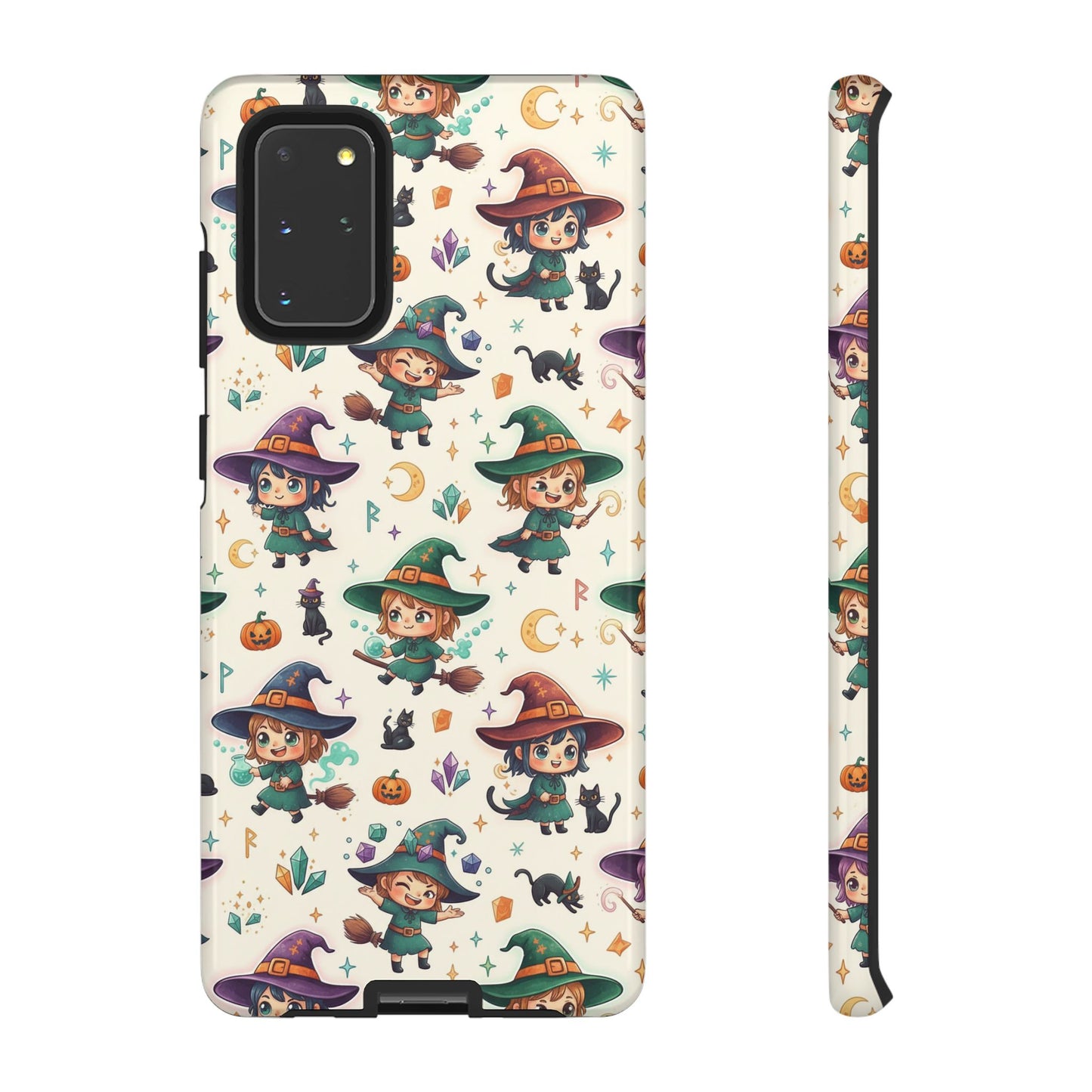 Samsung Handyhülle mit Hexenmotiv für Kinder – Niedliche Halloween-iPhone-Hülle