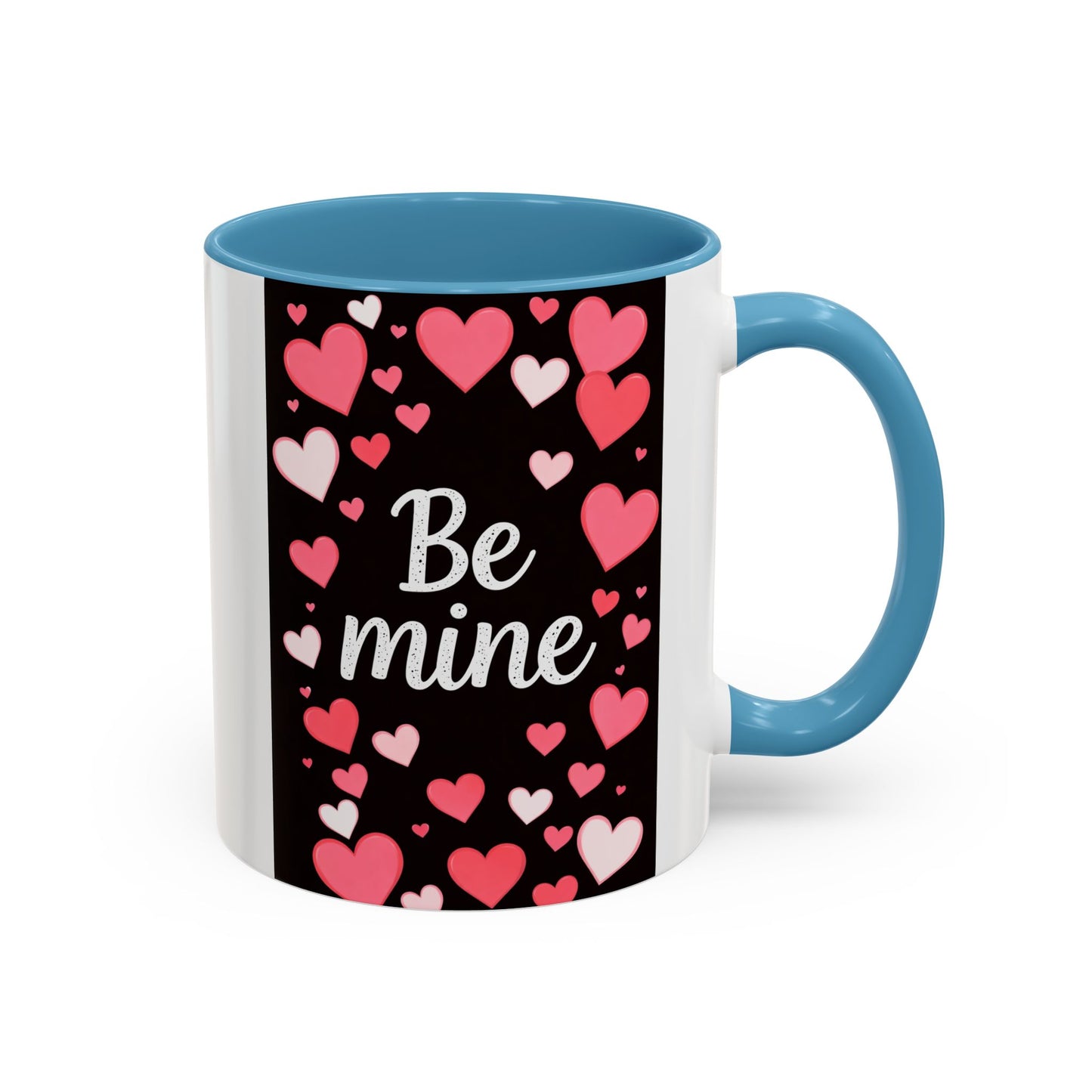 Valentine "Be Mine" Accent Coffee Mug
