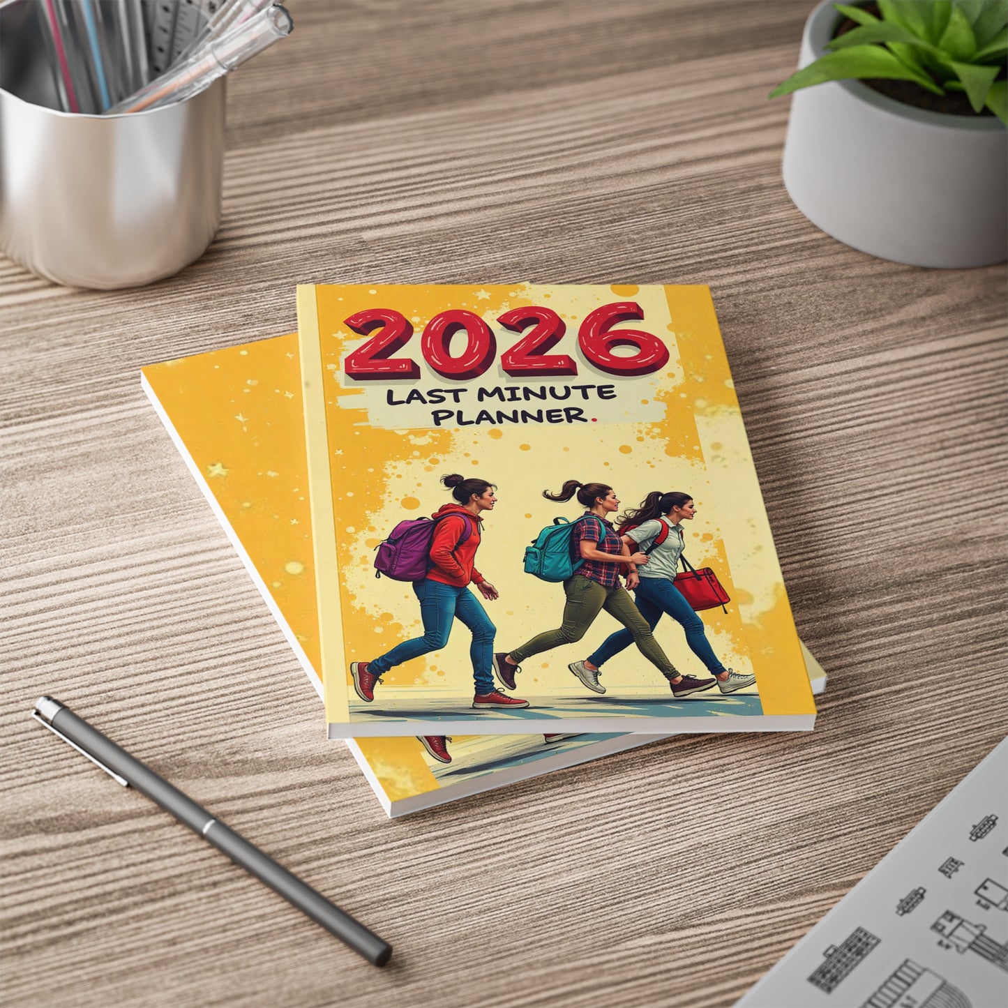 2026 Last Minute Planner Notebook — A5 Softcover Student Planner