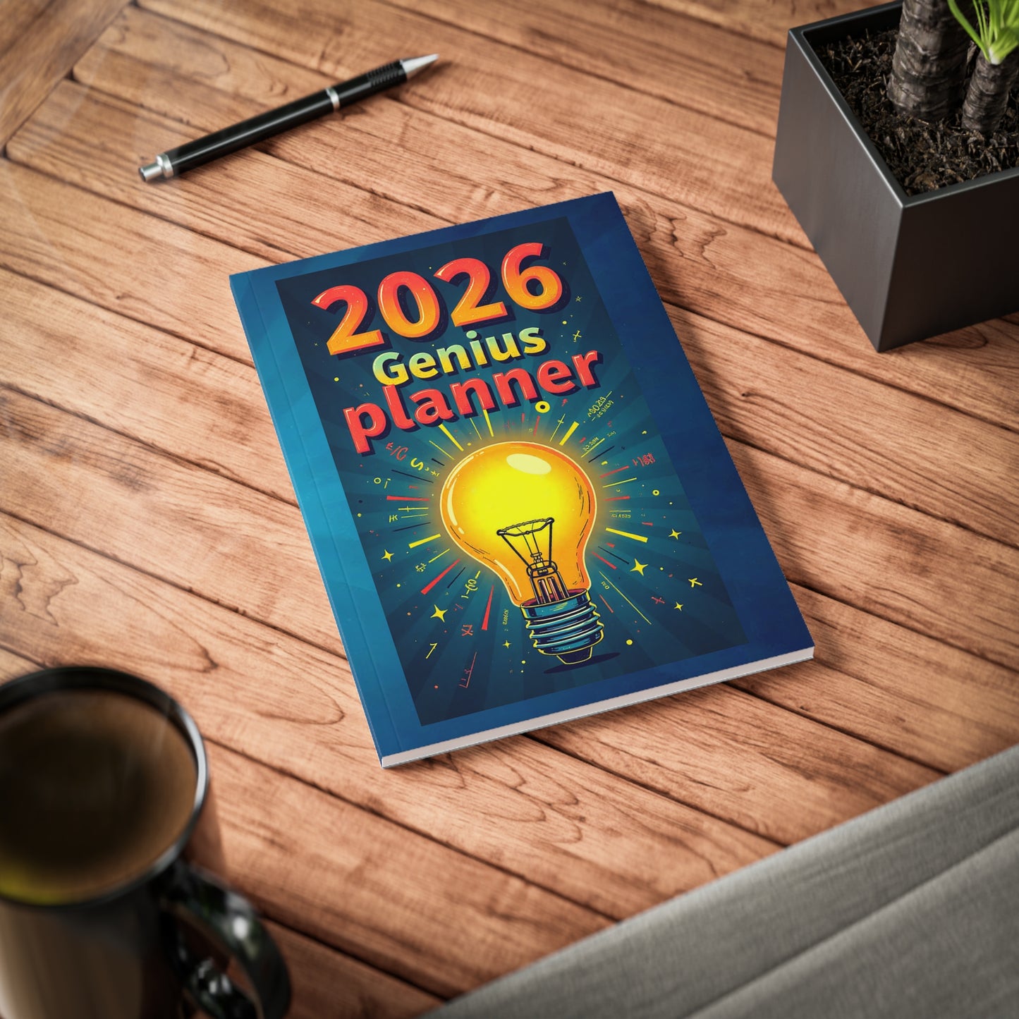 2026 Genius Planner Notebook – A5 Softcover
