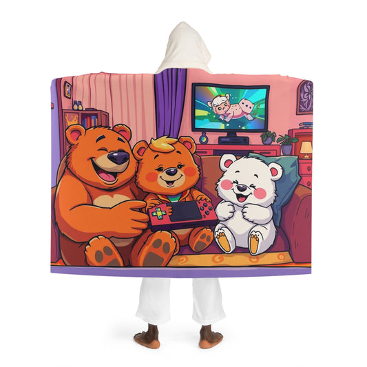 Hooded Sherpa Blanket