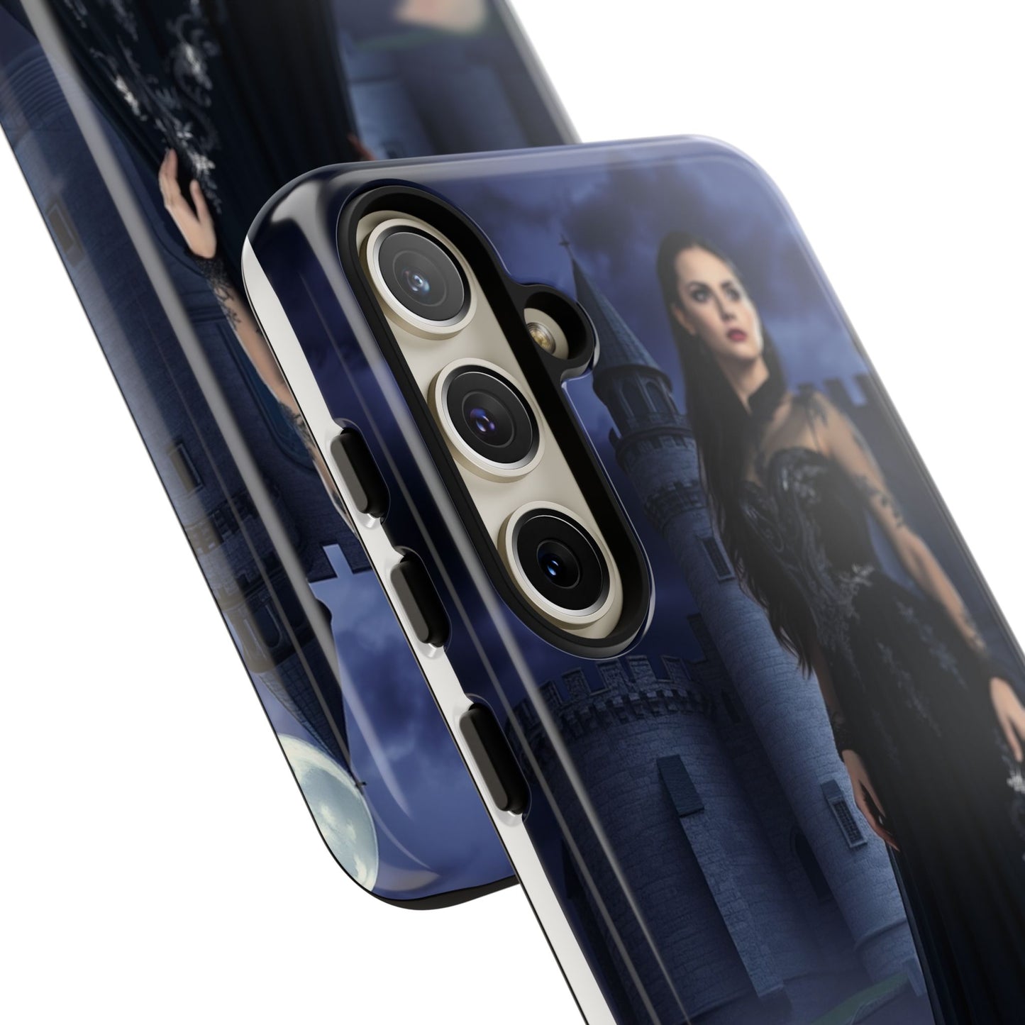 Samsung Gothic Moonlight Phone Case — Dark Castle Witch Design