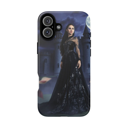 iPhone Gothic Moonlit Castle Phone Case — Elegant Dark Fantasy Protective Cover