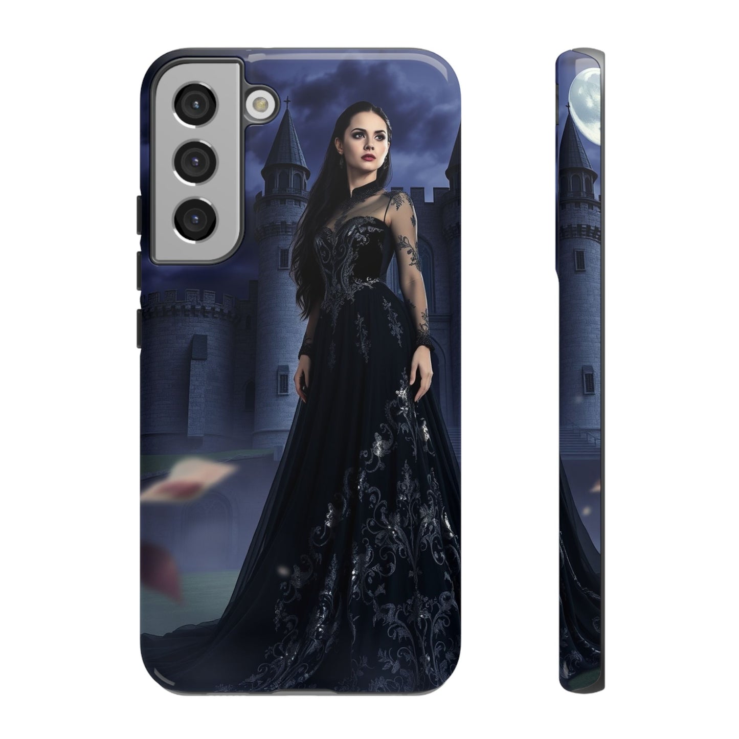 Samsung Gothic Moonlight Phone Case — Dark Castle Witch Design