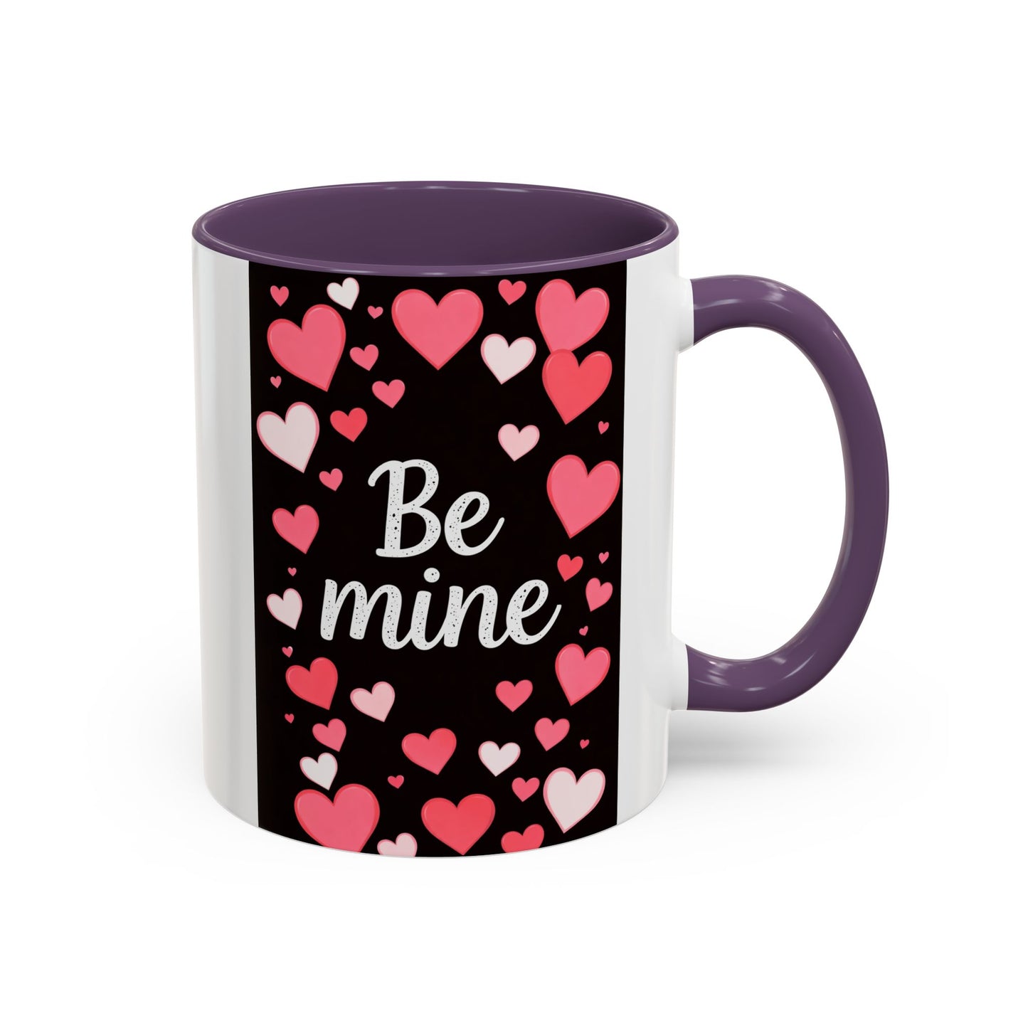 Valentine "Be Mine" Accent Coffee Mug