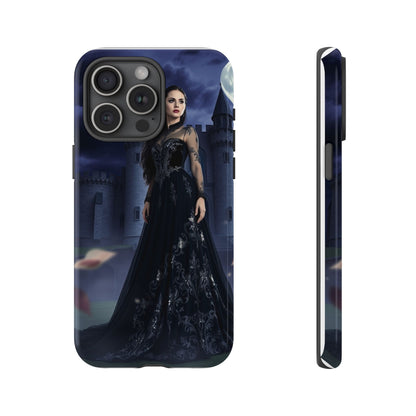 iPhone Gothic Moonlit Castle Phone Case — Elegant Dark Fantasy Protective Cover