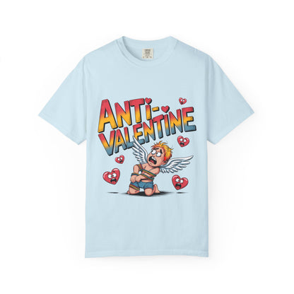 Camiseta anti-San Valentín: Divertida camiseta gráfica con el rechazo de Cupido