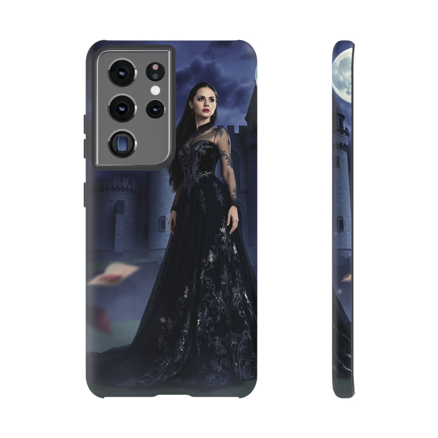 Samsung Gothic Moonlight Phone Case — Dark Castle Witch Design