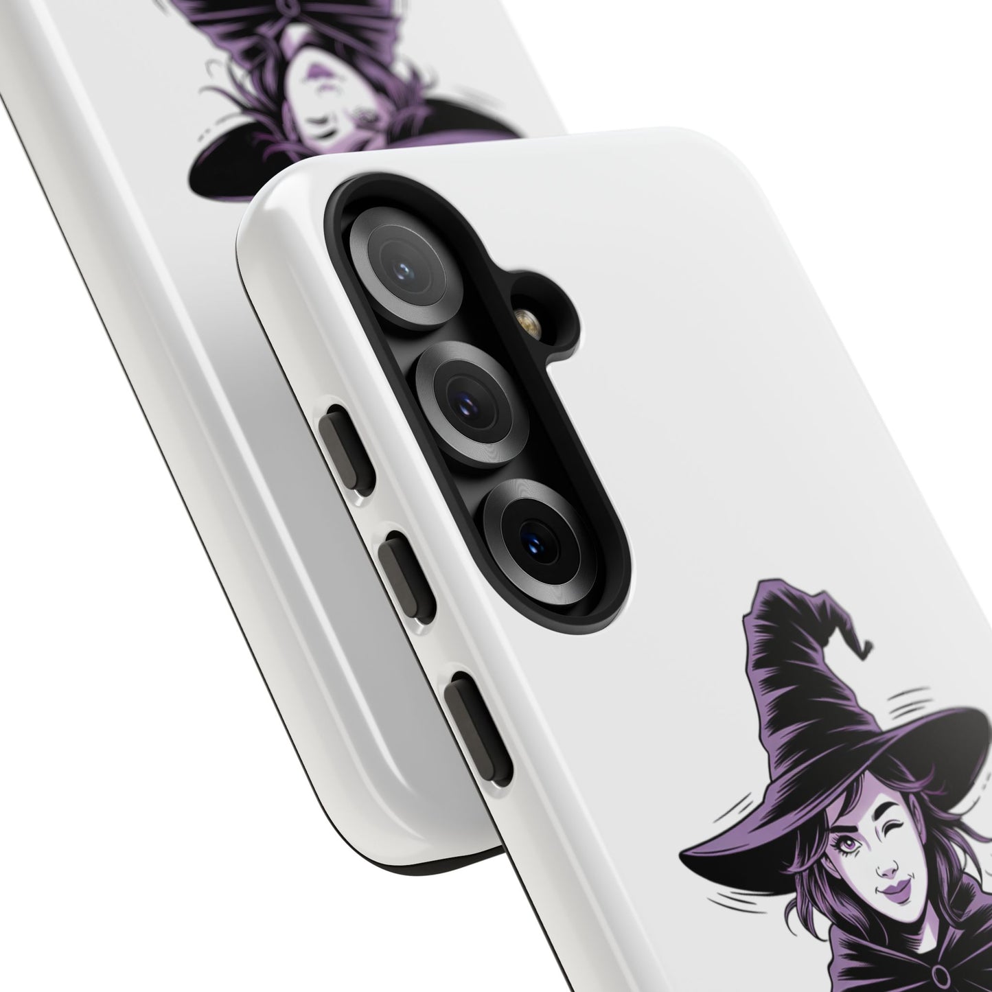 Funda para Samsung — «Sí, soy una bruja» con ilustración de bruja