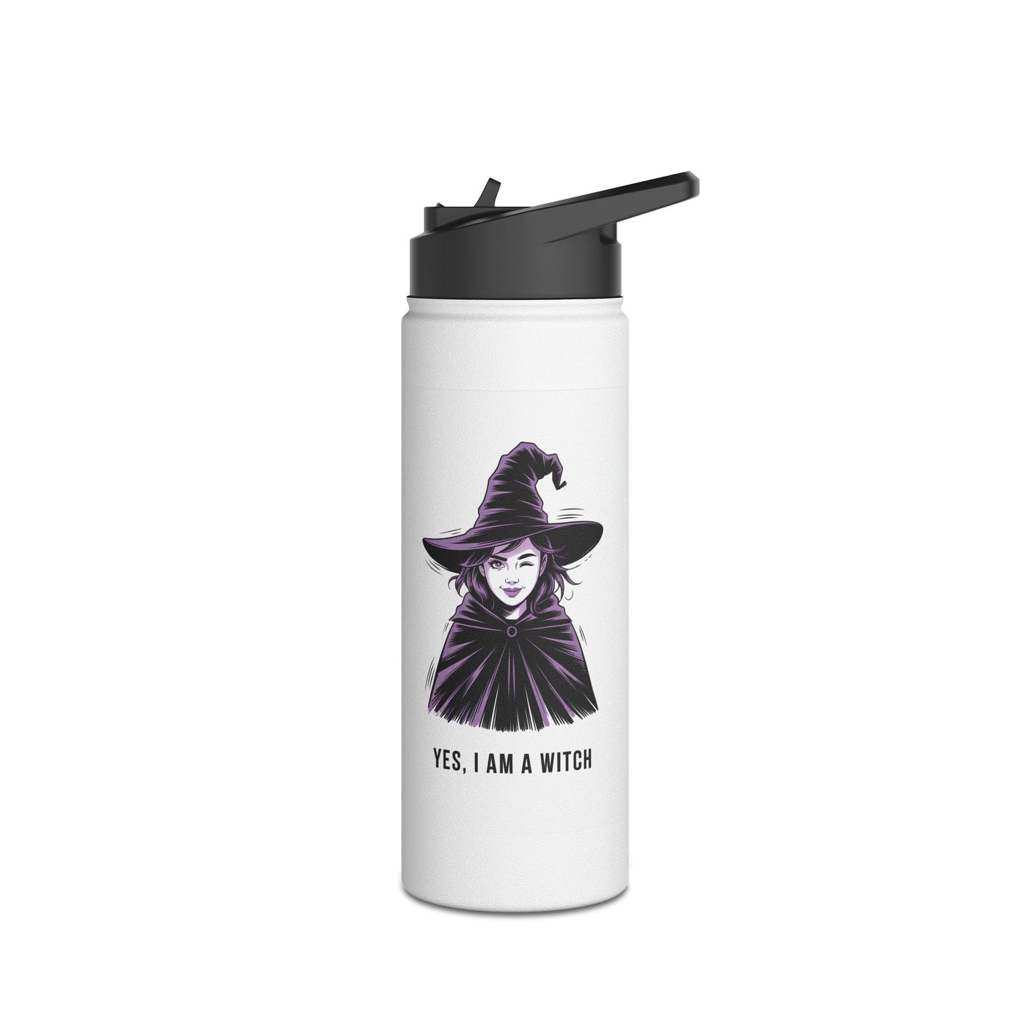 Stylish Stainless Steel Water Bottle | Eco-Friendly Drinkware, Travel Hydration, Perfect Gift for Witch Lovers, Outdoor Adventures, [...]