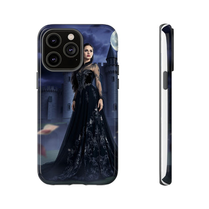 iPhone Gothic Moonlit Castle Phone Case — Elegant Dark Fantasy Protective Cover