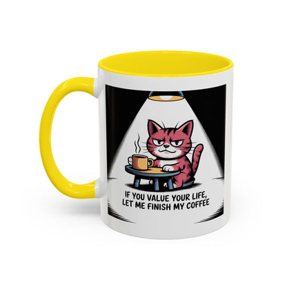 Cat Lover's Accent Coffee Mug - Funny Cat Design, Unique Gift for Coffee Enthusiasts, Cute Home Decor, Perfect for Birthdays and Any [...]