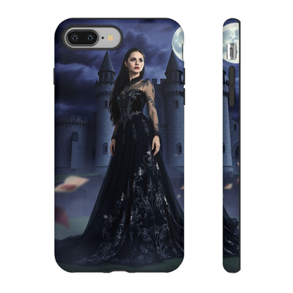 iPhone Gothic Moonlit Castle Phone Case — Elegant Dark Fantasy Protective Cover