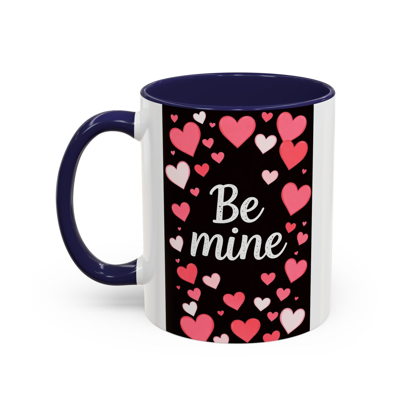 Valentine "Be Mine" Accent Coffee Mug