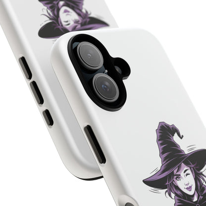 iPhone Yes, I Am a Witch Phone Case — Gothic Witch Illustration Protective Cover