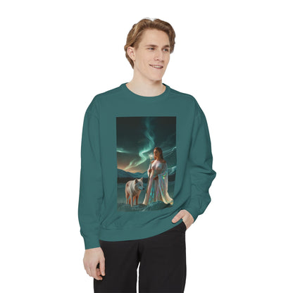 Mystic Aurora Goddess Sweatshirt