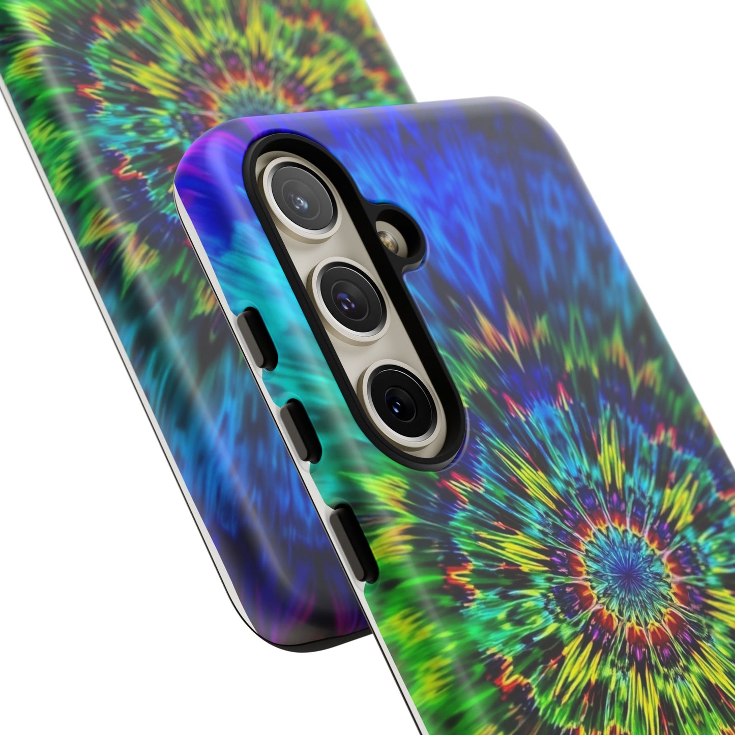 Fundas resistentes para Samsung - Funda para teléfono con mandala teñido anudado arcoíris