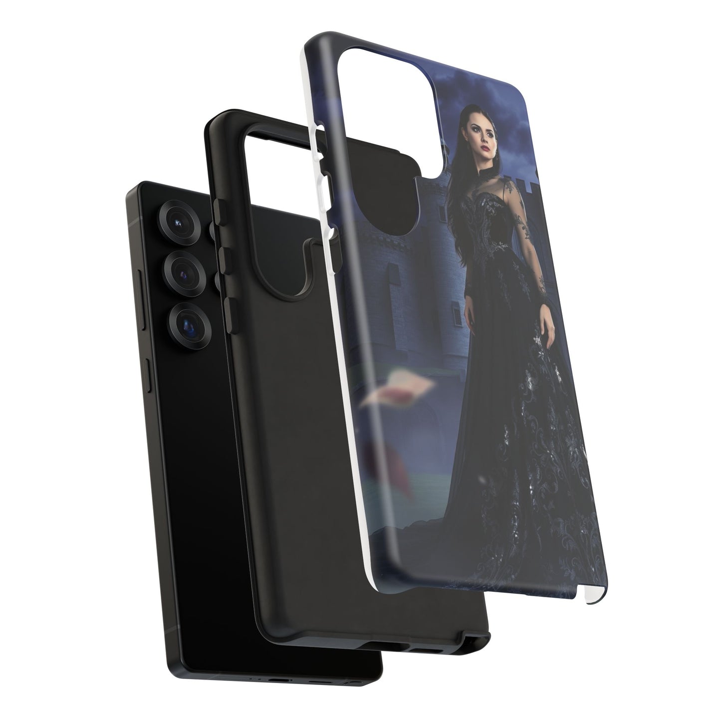 Samsung Gothic Moonlight Phone Case — Dark Castle Witch Design