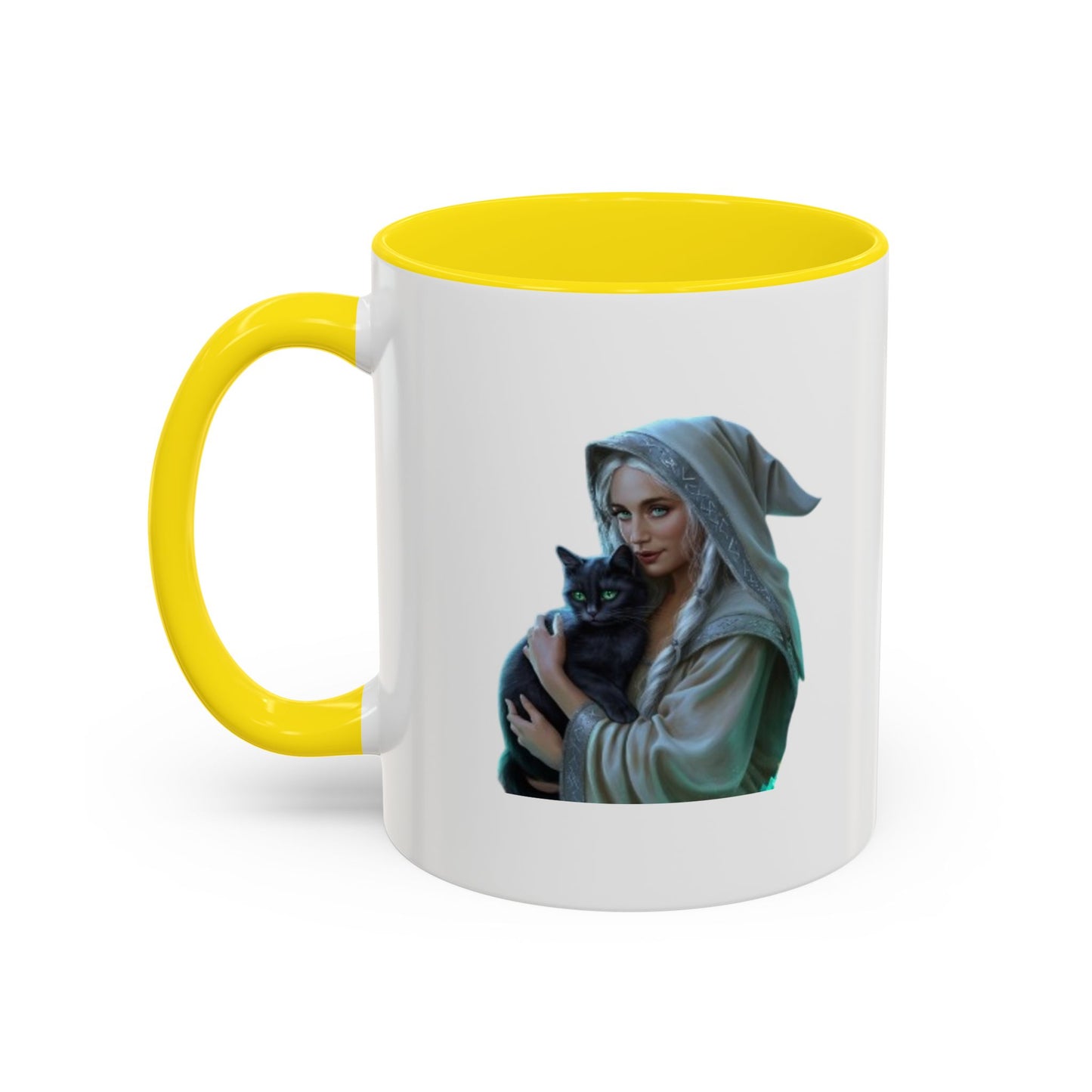 Mystical Pet Lover Mug | Unique Dog and Cat Coffee Cup | Gift for Animal Lovers, Cozy Nights, Witchy Vibes