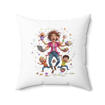 Cojín decorativo "Mamá ocupada y caótica" — Funny Mom Life