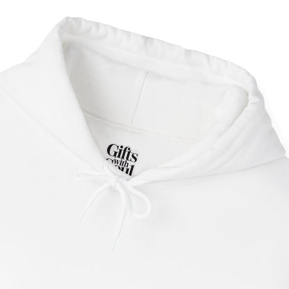 Burnout Cupid Hoodie — Cute Tired Cupid Graphic Pullover