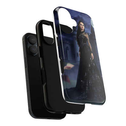 iPhone Gothic Moonlit Castle Phone Case — Elegant Dark Fantasy Protective Cover