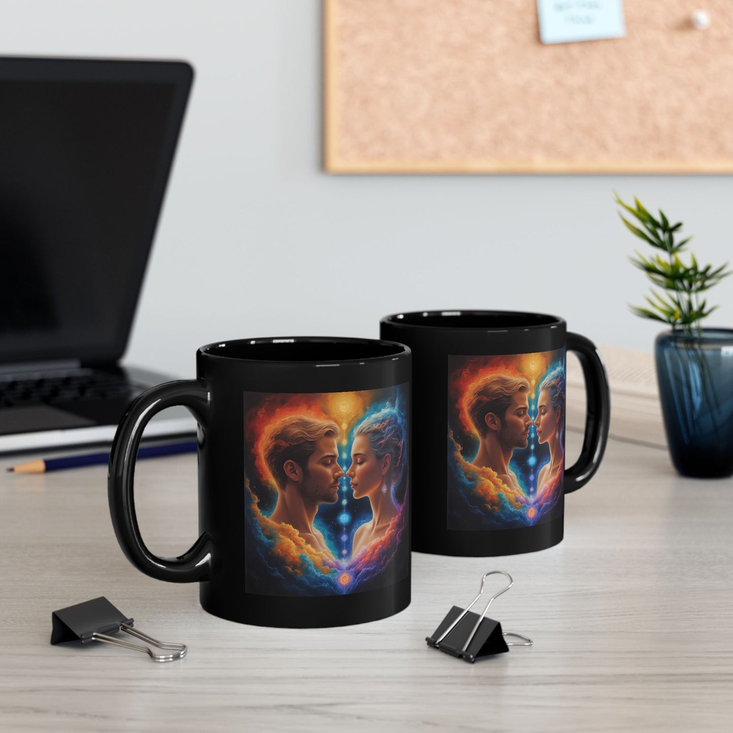 Cosmic Goddess Coffee Mug - Black 11oz/15oz