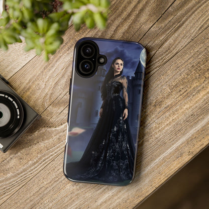iPhone Gothic Moonlit Castle Phone Case — Elegant Dark Fantasy Protective Cover