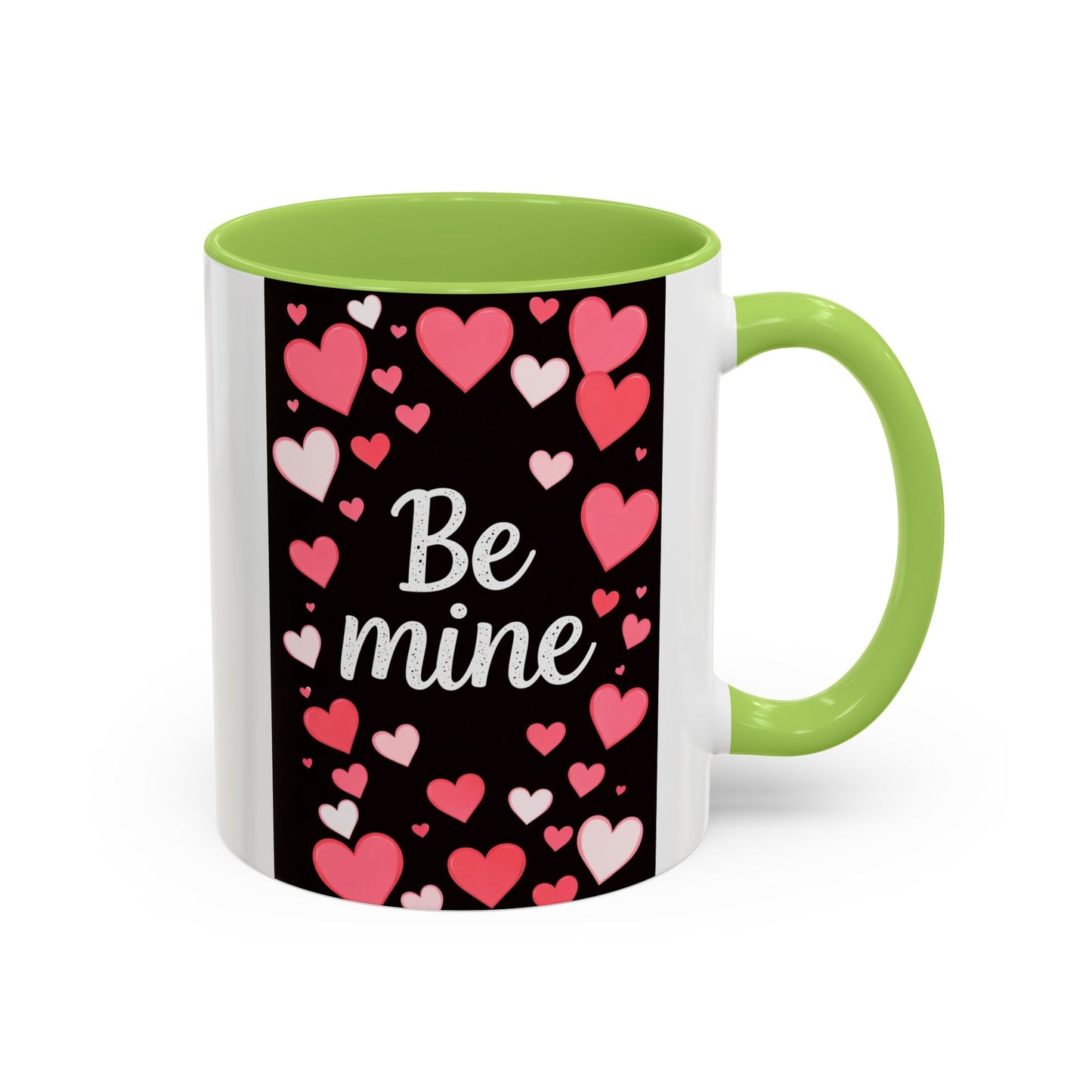 Valentine "Be Mine" Accent Coffee Mug