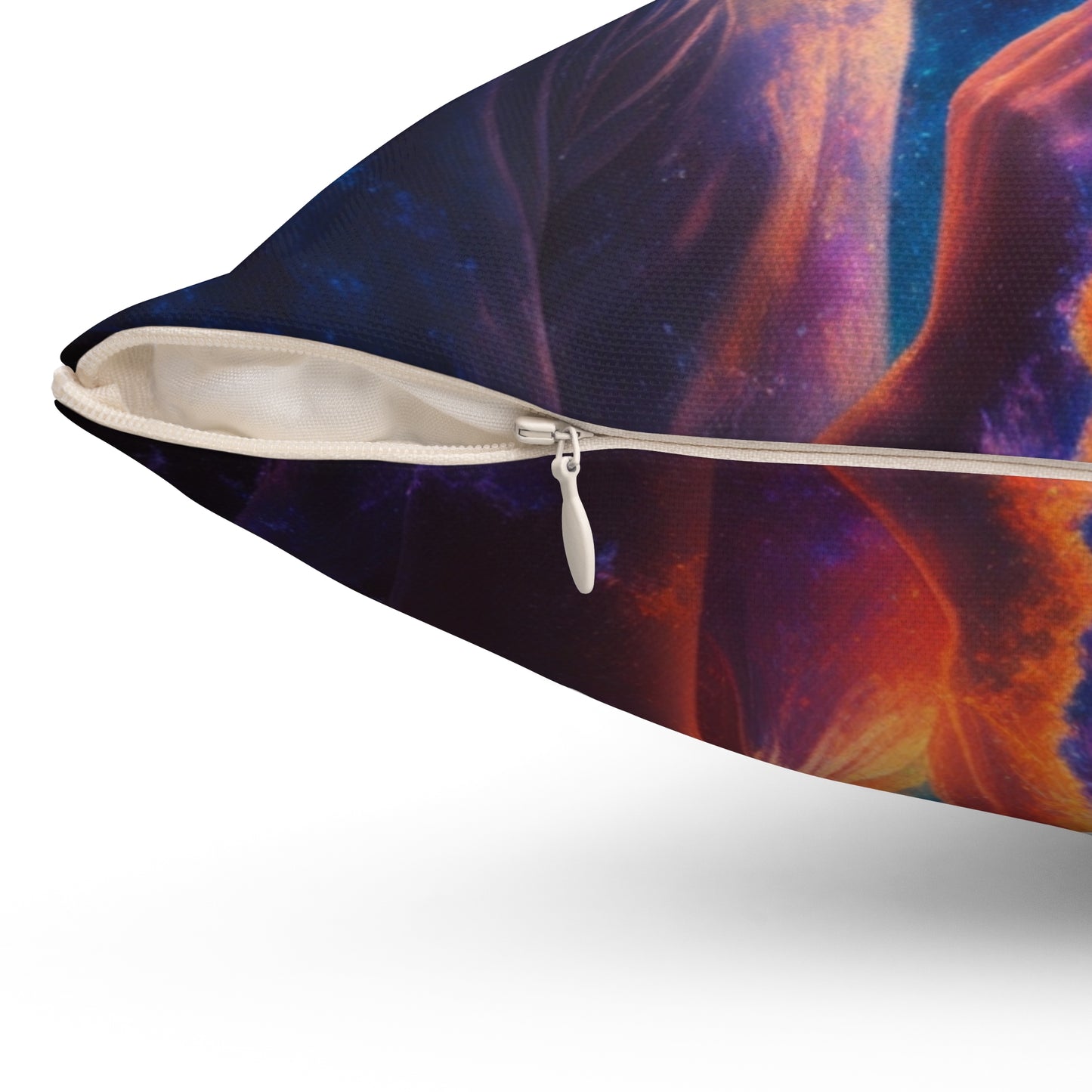 Square Pillow — Mystic Sun & Moon Lovers Decorative Cushion