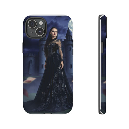 iPhone Gothic Moonlit Castle Phone Case — Elegant Dark Fantasy Protective Cover