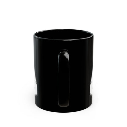 Cat Coffee Mug — "If You Value Your Life, Let Me Finish My Coffee" Black Ceramic Mug