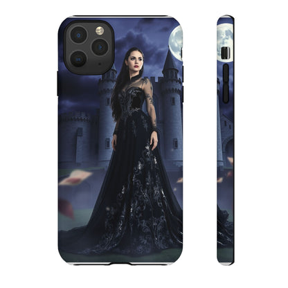 iPhone Gothic Moonlit Castle Phone Case — Elegant Dark Fantasy Protective Cover