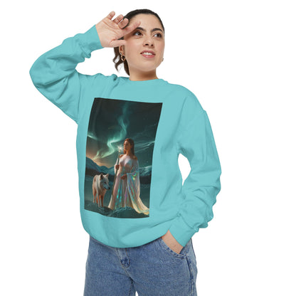 Mystic Aurora Goddess Sweatshirt