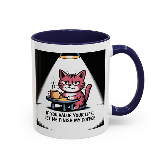 Cat Lover's Accent Coffee Mug - Funny Cat Design, Unique Gift for Coffee Enthusiasts, Cute Home Decor, Perfect for Birthdays and Any [...]