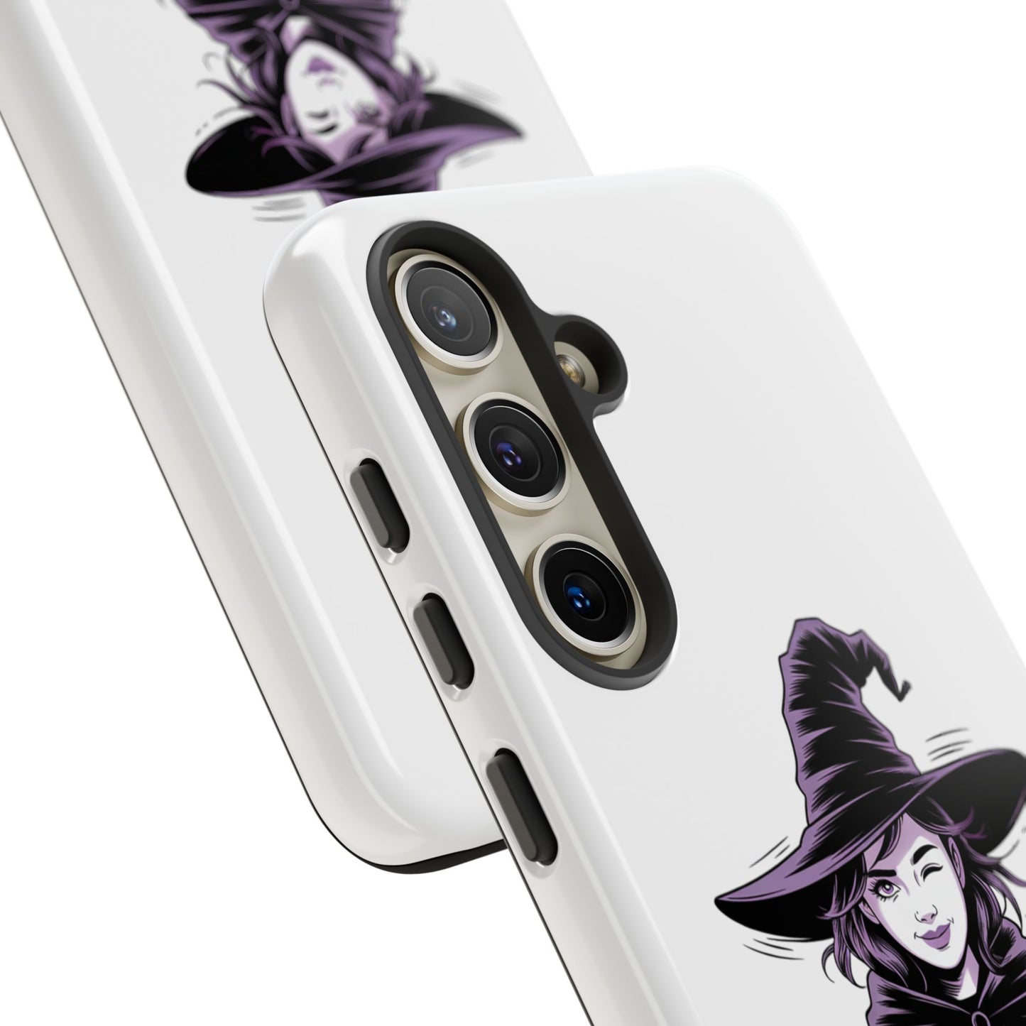 Funda para Samsung — «Sí, soy una bruja» con ilustración de bruja