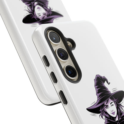 Funda para Samsung — «Sí, soy una bruja» con ilustración de bruja