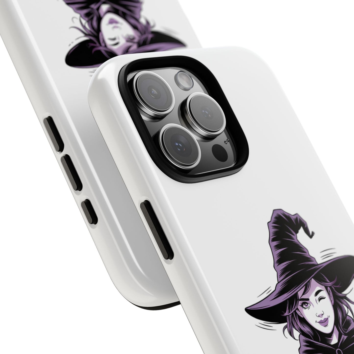 iPhone Yes, I Am a Witch Phone Case — Gothic Witch Illustration Protective Cover